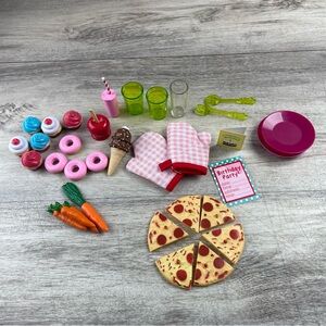 18” Doll Accessories Party Planning Our Generation Food Invite Dish Ware